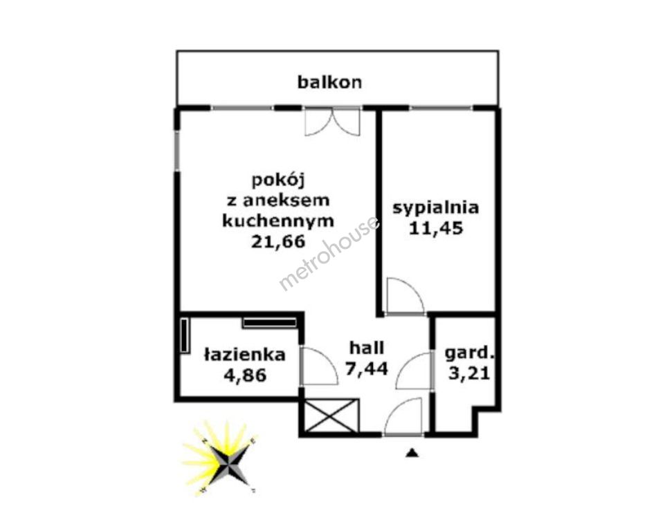 Mieszkanie na sprzedaż, Piotrków Trybunalski, Wiślana