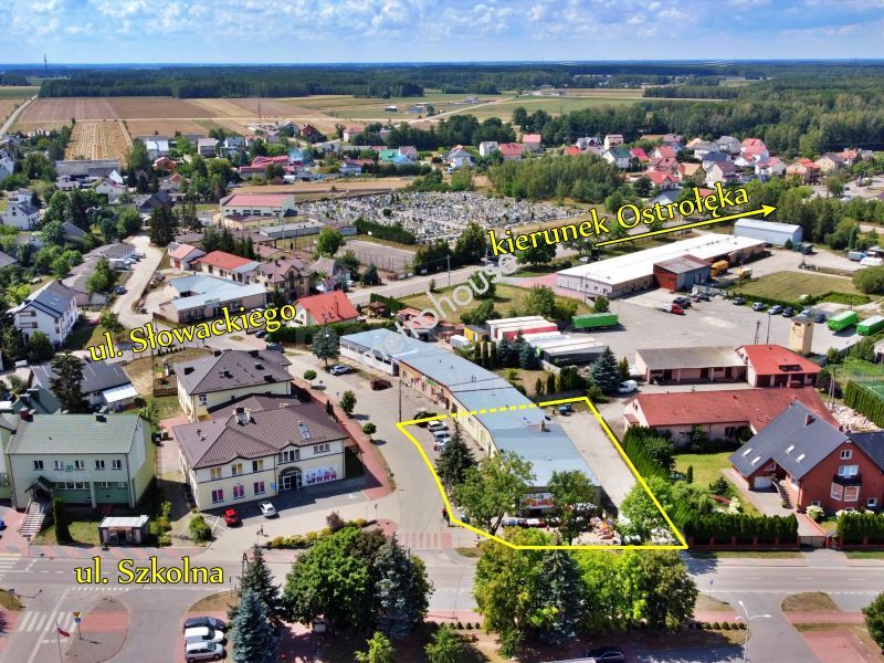 Lokal na wynajem, Ostrołęcki, Troszyn, Szkolna