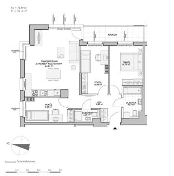 Sprzedaż Mieszkanie Kiełpinek, Gdańsk