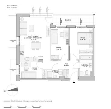 Sprzedaż Mieszkanie Kiełpinek, Gdańsk