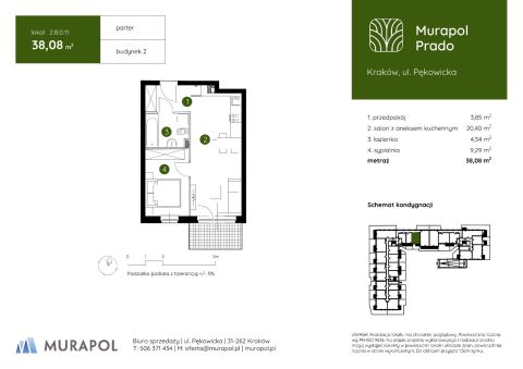 Sprzedaż Mieszkanie Prądnik Biały, Kraków