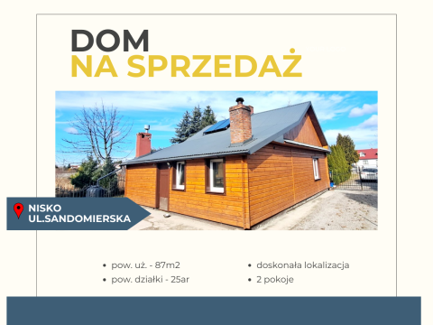 Sprzedaż Dom Sandomierska, Nisko